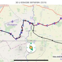 Bishopthorpe, Cycling, ebike Screenshot