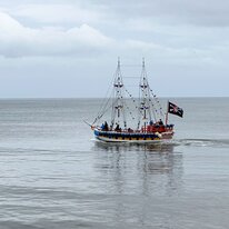 Bridlington, Harbour, Pirate Ship