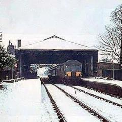 Old Photo, Pocklington, Railway Station